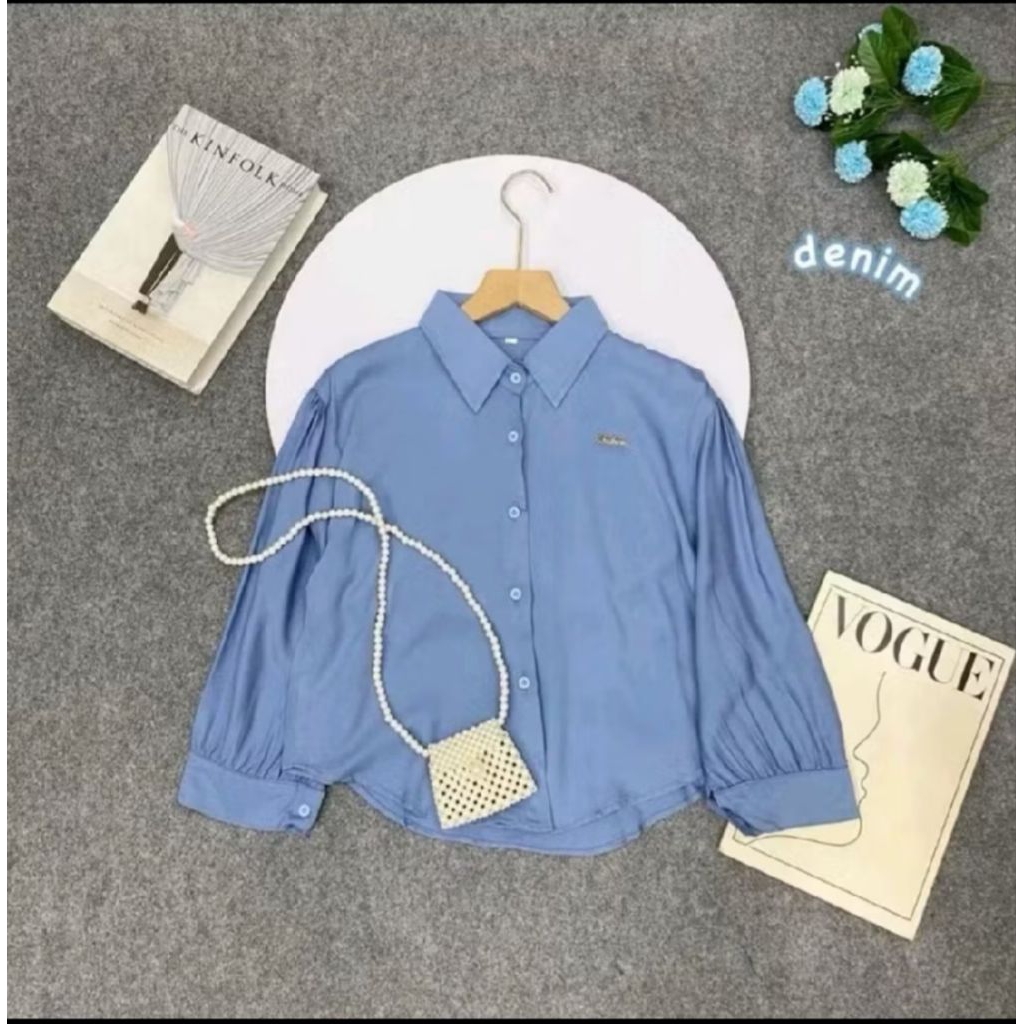 TOP CROP RAYON TWIL PREMIUM//ATASAN CROP WANITA