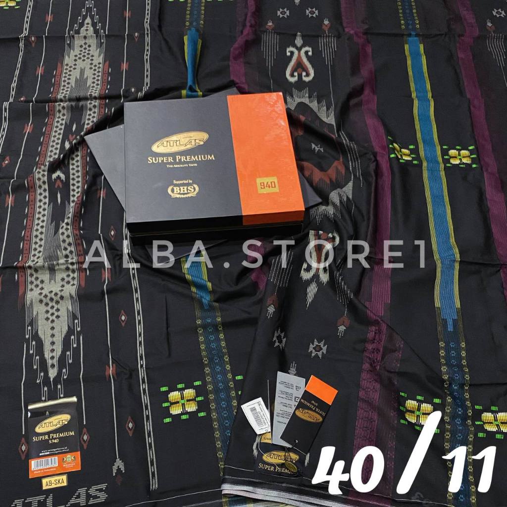 Sarung Atlas Super Premium 940// Sarung Atlas Premium 950 Songket Dobi/Atlas 570 songket
