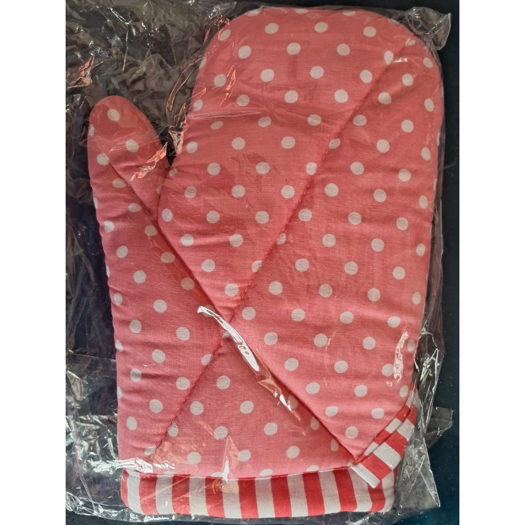 [NEW] SARUNG TANGAN OVEN MICROWAVE//CEMPAL OVEN ANTI PANAS WARNA PINK