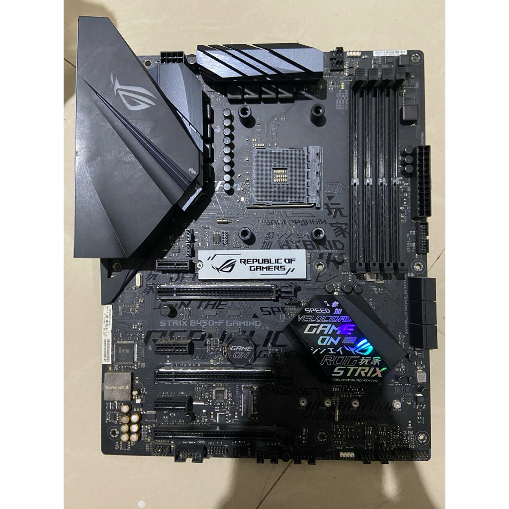 Mobo ROG Strix B450-f Gaming Second