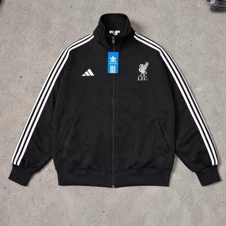JAKET TRACKTO LIVERPOOL BORDIR LOGO  ful tag label