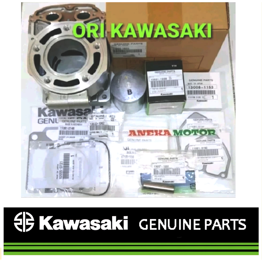 Blok Cylinder Kawasaki Ninja 150 R Ninja 150 RR Pen 15 mm Original Kawasaki Made In Japan 11005-1855