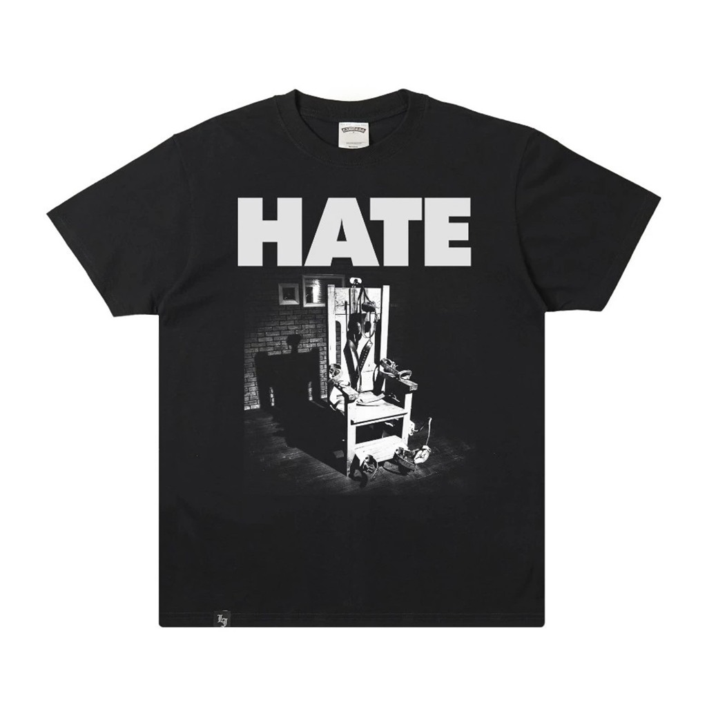 LAWLESS JAKARTA - Hate Electric Chair - Black Tees