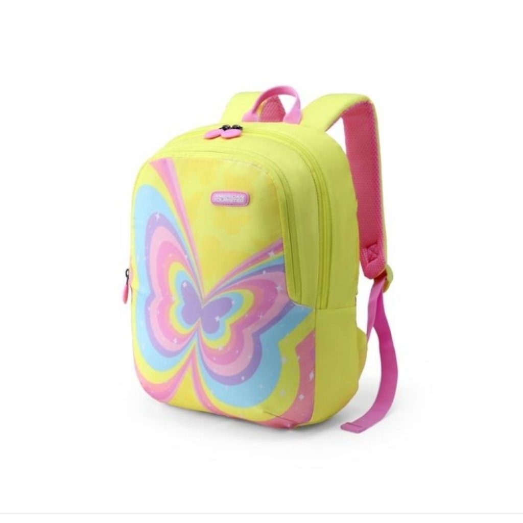 American Tourister Widdle 4.0 Tas Anak Backpack Batterfly Yellow
