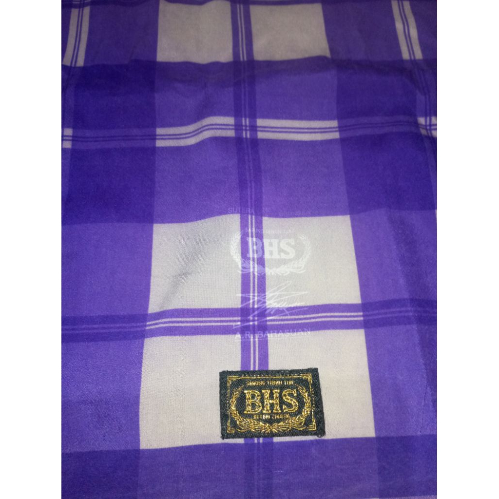sarung BHS kdt full sutra spunslik second minus ringan