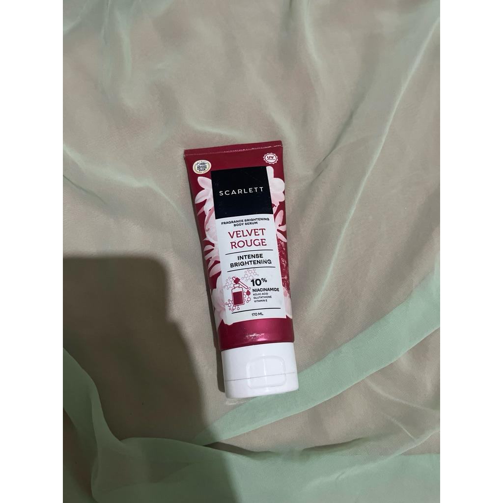 preloved body serum scarlett velvet rouge