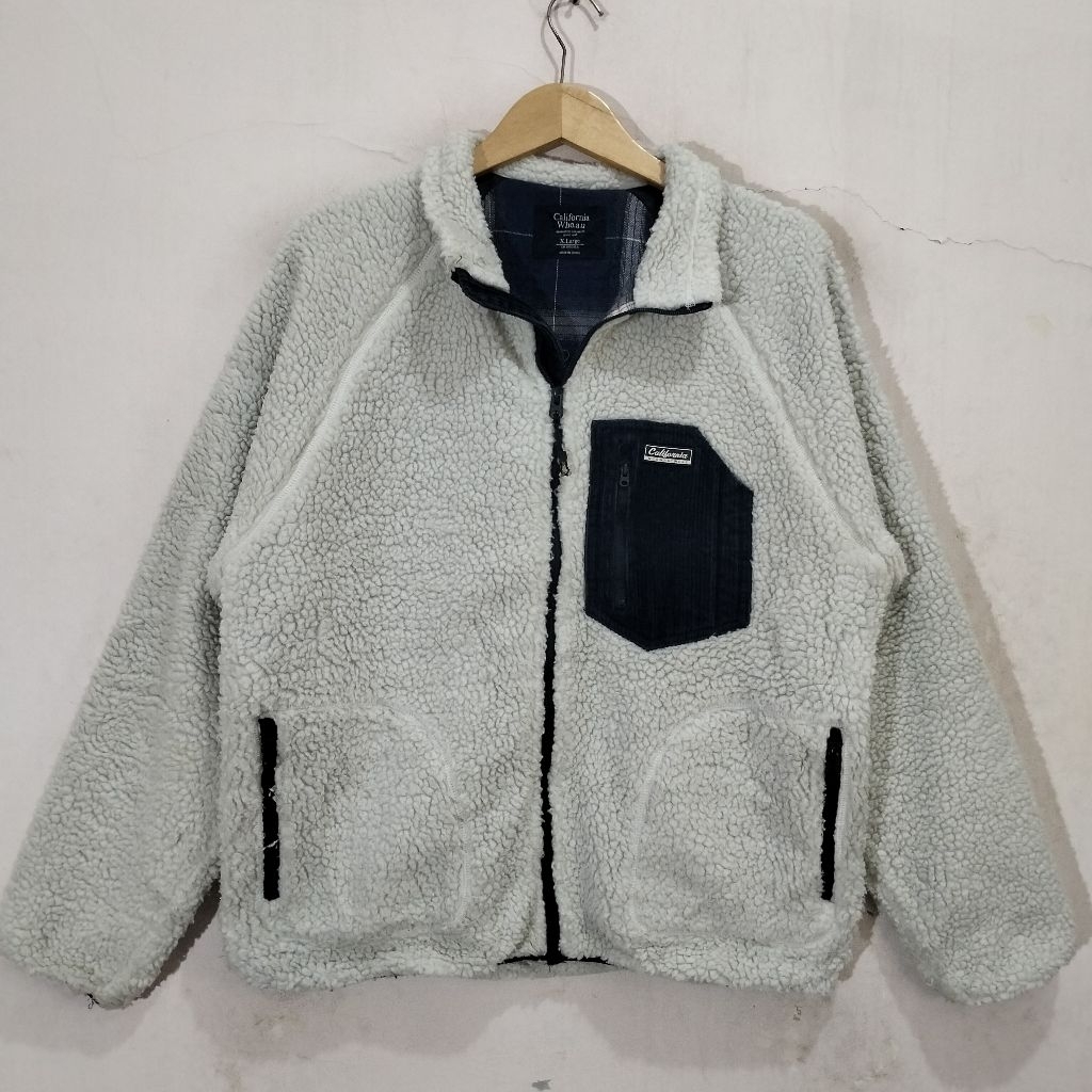 VTG CALIFORNIA WHO.A.U SHERPA JACKET
