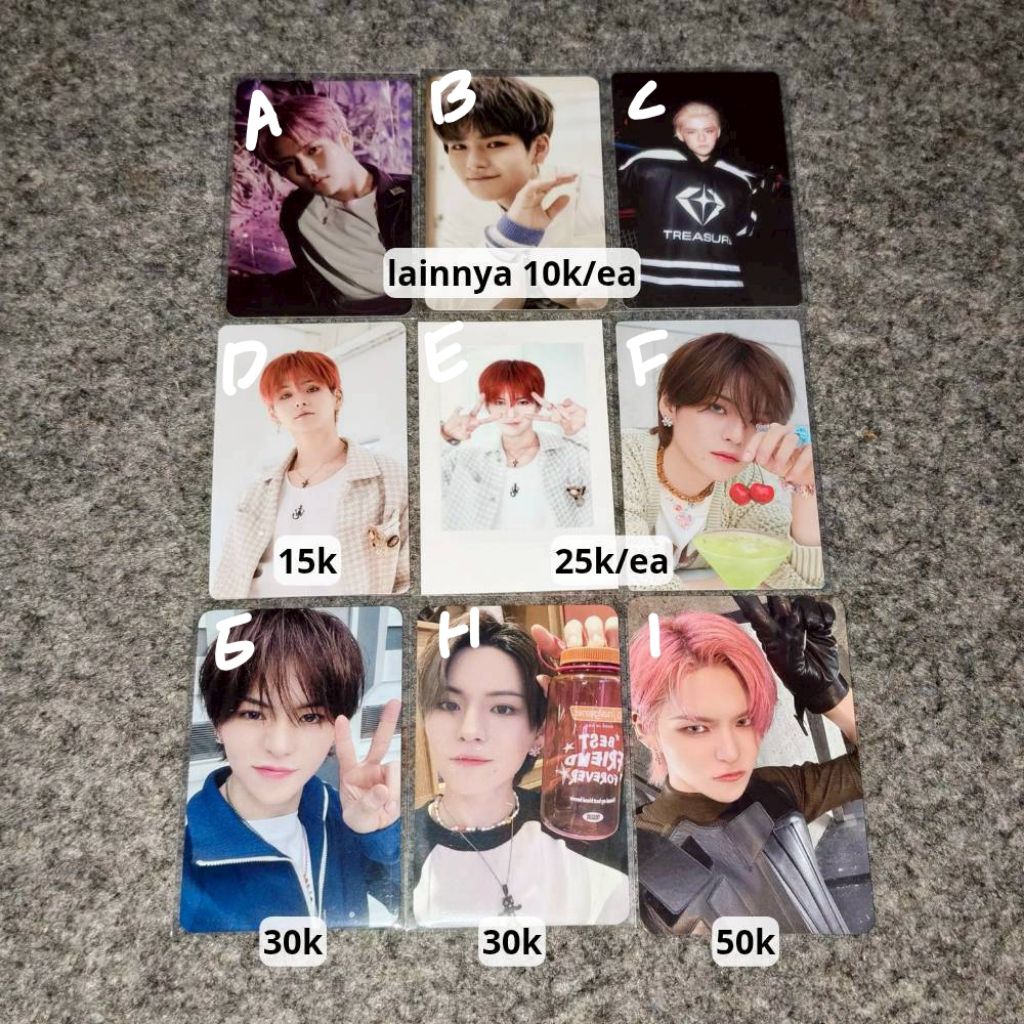 [WAJIB CO BUNGKUS] SALE YOSHI pc treasure tfs digipack akpol cafe md reboot pob weverse cereal tumbl