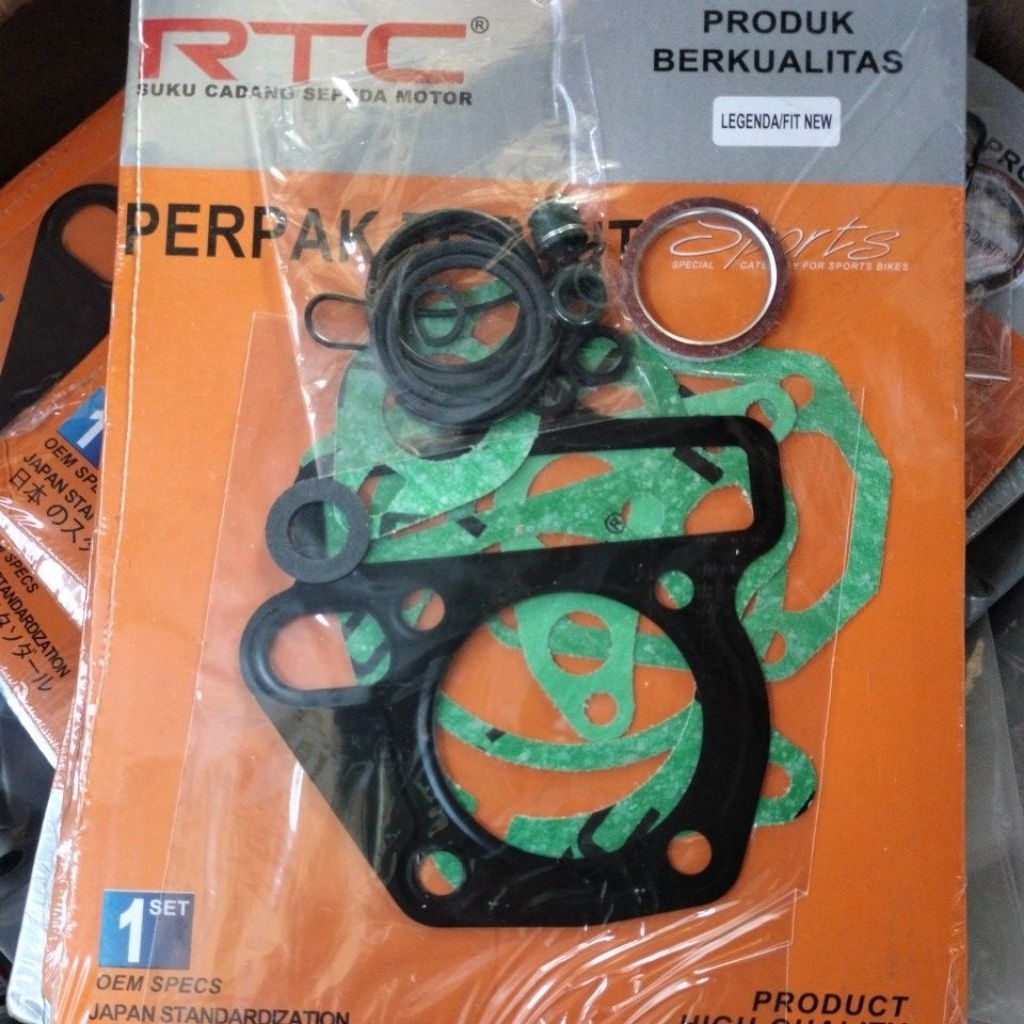 pak top set Supra fit new, legenda lengkap + sil klep