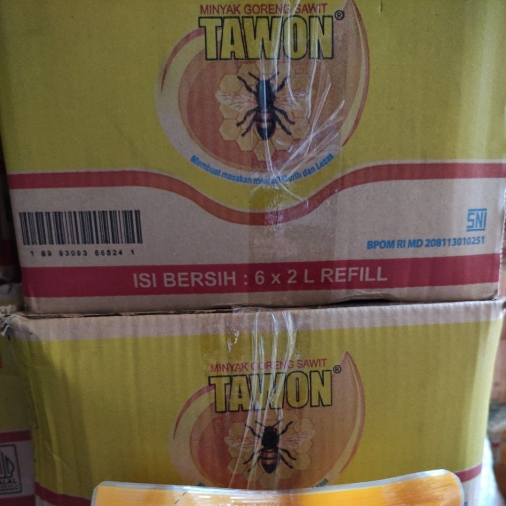 Minyak Goreng Tawon 1 Dus ( 2L x 6)