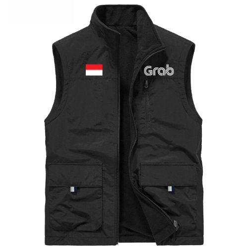 Rompi Outdoor Grab, Rompi Outdoor Pria ojol, Rompi Grab Termurah