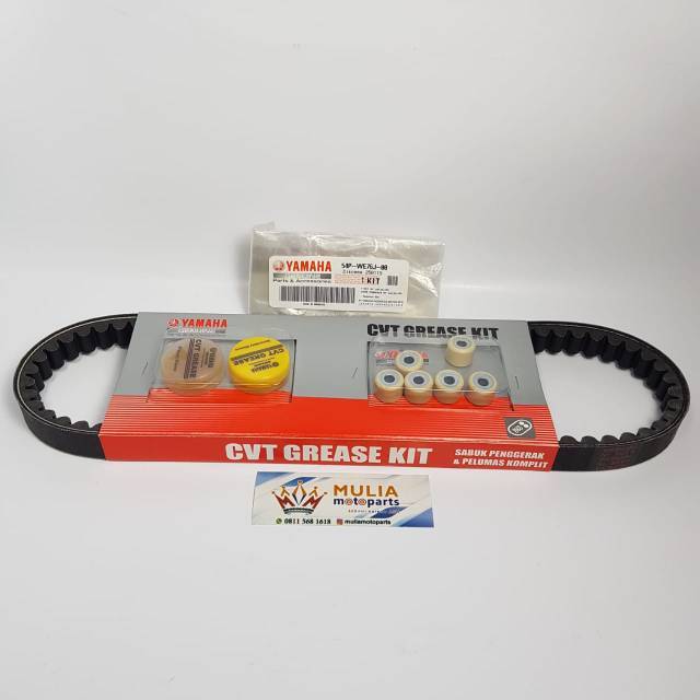 Fanbelt Fanbel Panbel dan Roller Yamaha Mio J Mio GT Soul GT 115 Fino Fi ORI YGP 54P