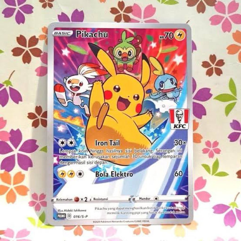Pikachu KFC promo