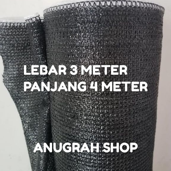 Jaring Paranet 85% Lebar 3 x 4 Meter Paranet Peneduh Sinar Matahari