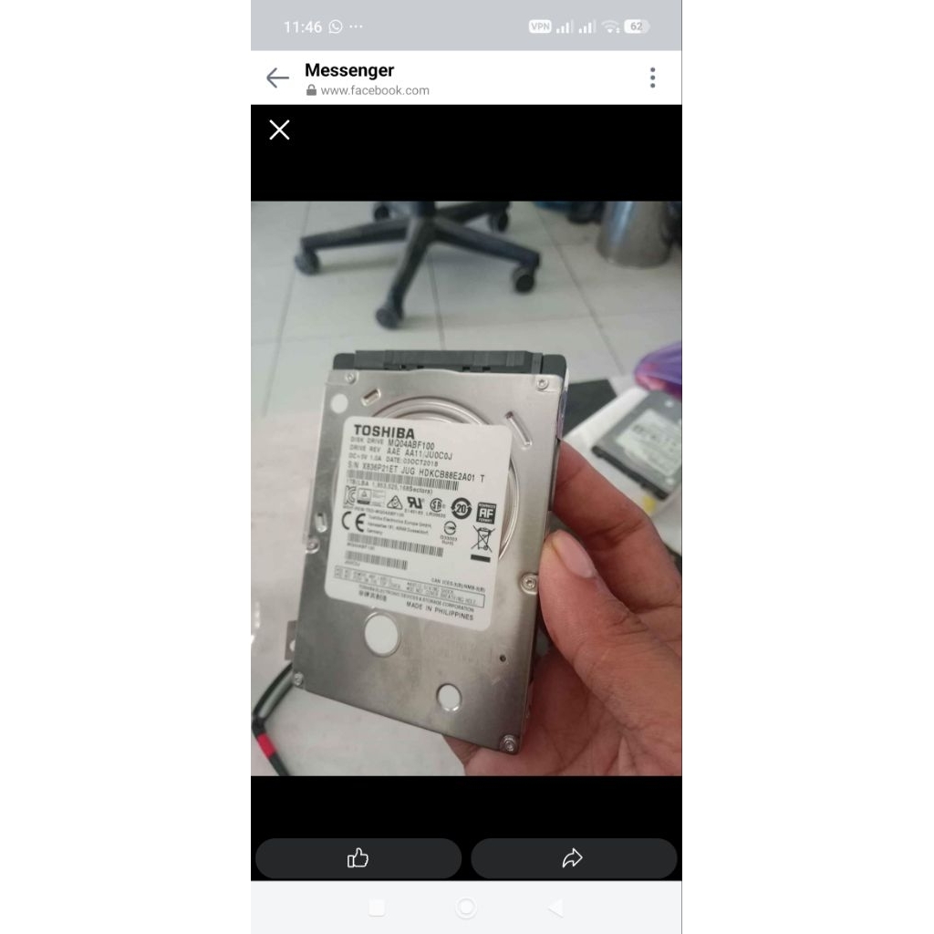 hardisk laptop 1tb