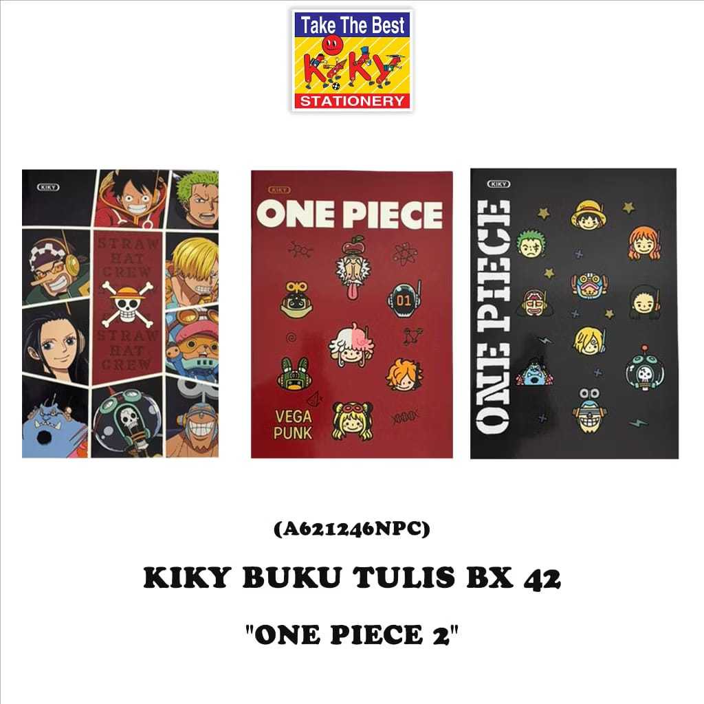 Buku Tulis Boxy Kiky 34 lembar (10 BUKU )/Buku Tulis Kiky Murah