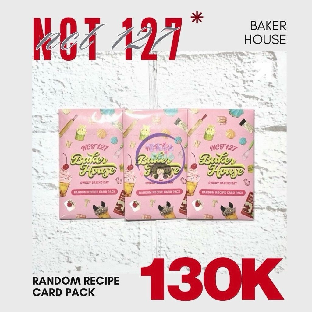 [ LAST STOCK ] NCT 127 Bakery House Secret Recipe Fullset Sealed Trading Card TC Photocard PC Taeyon