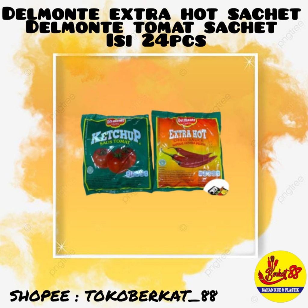 DELMONTE EXTRA HOT SACHET & DELMONTE TOMAT SACHET