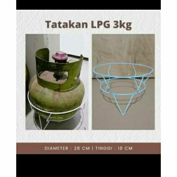 Tatakan Gas Elpiji 3 Kg