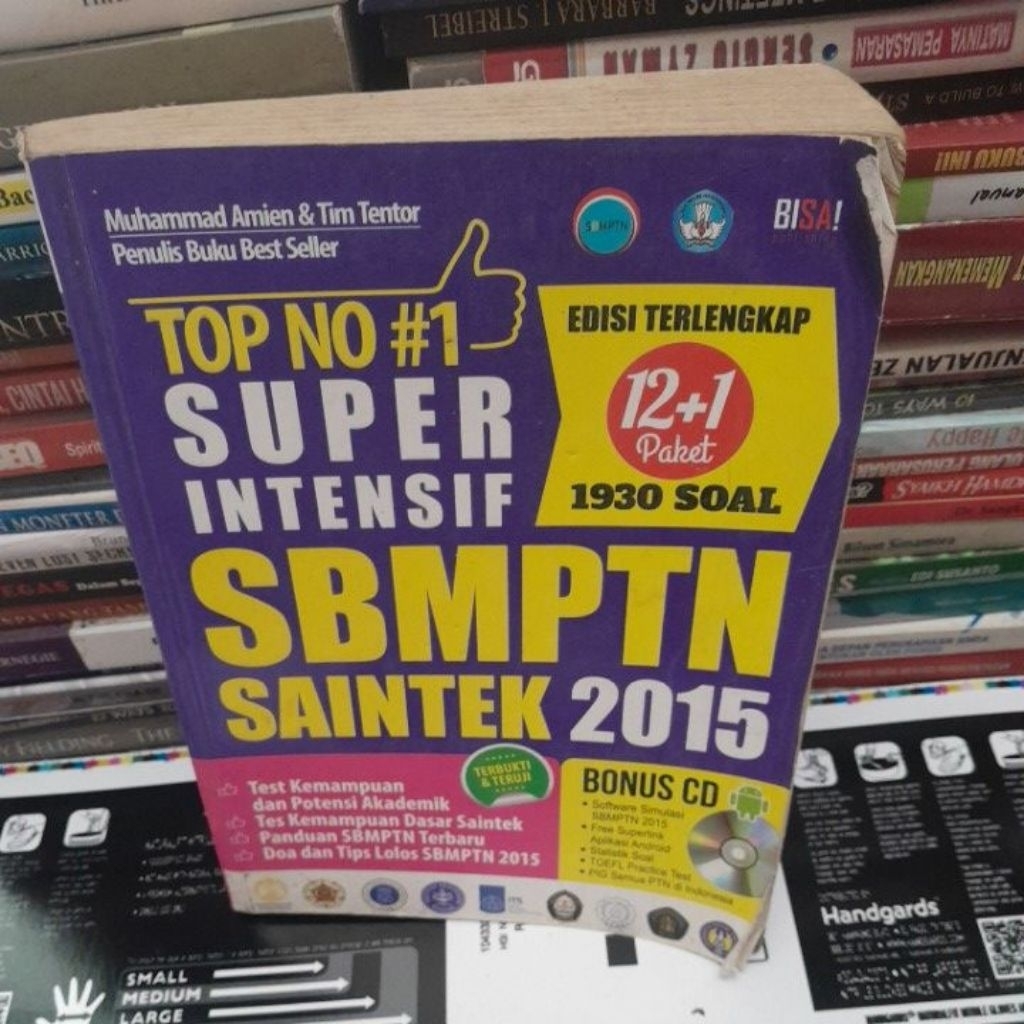 original top nomor 1 super intensif SBMPTN saintek 2015
