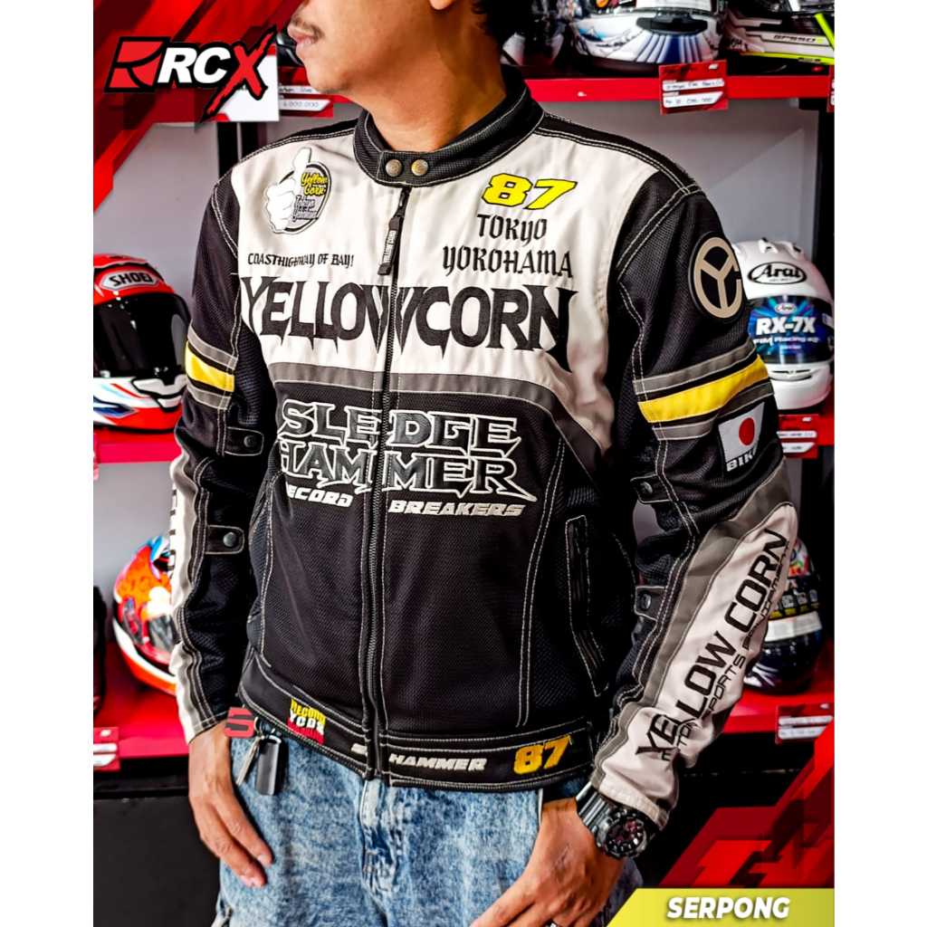 Jaket Yellow Corn BB 8107 Black Ivory Jacket 2ND Original Bekas RCX