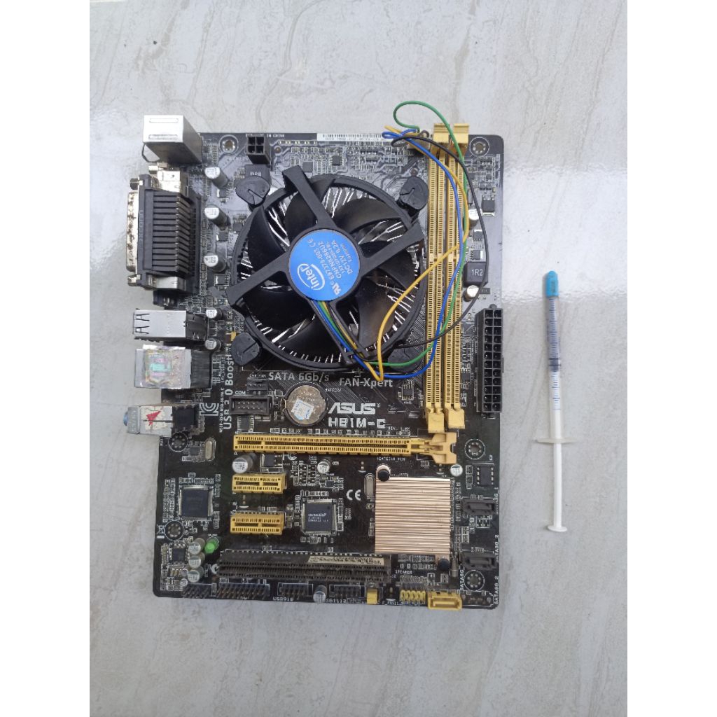PAKET MOBO ASUS H81M-C I3 4150 FAN PASTA