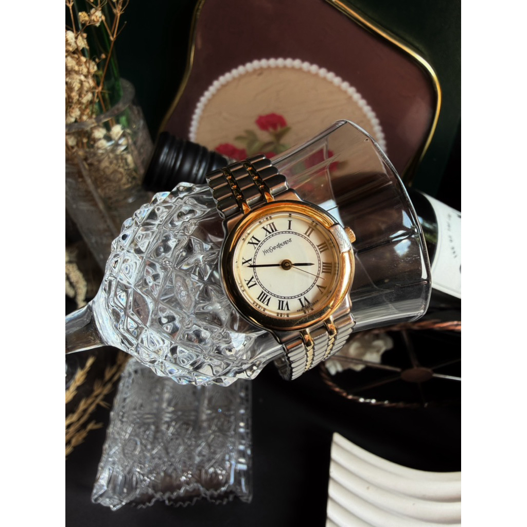 ladies YSL vintage wristwatch