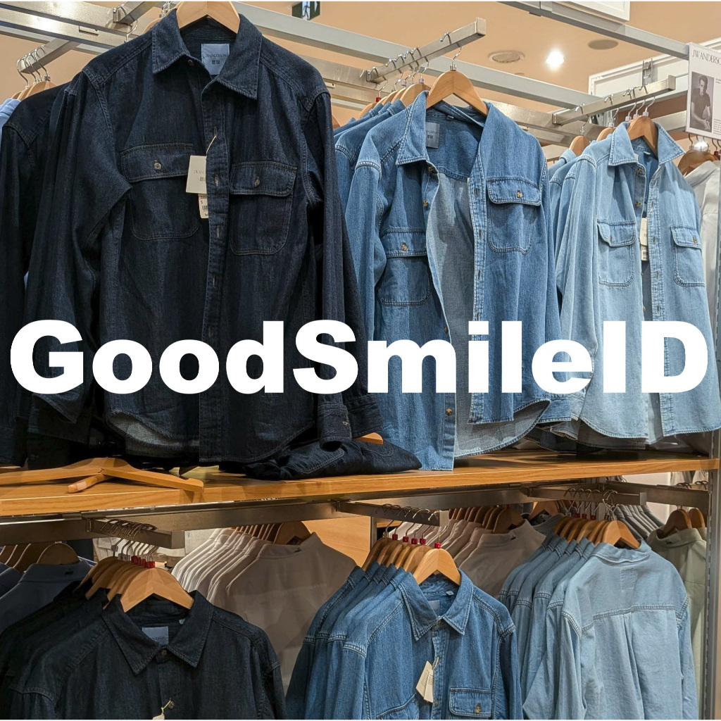 NEW Men Women JWA x UNIQLO Kemeja Denim Lengan Panjang Pria Wanita UNISEX UNIQLO JASTIP