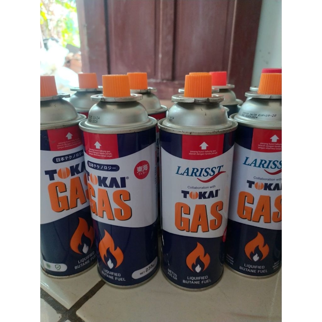 Kaleng gas portable kosong