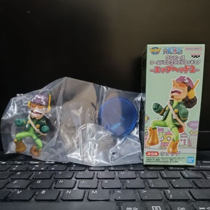 wcf usop egghead MIB baru masih dalam plastik box tidak mulus