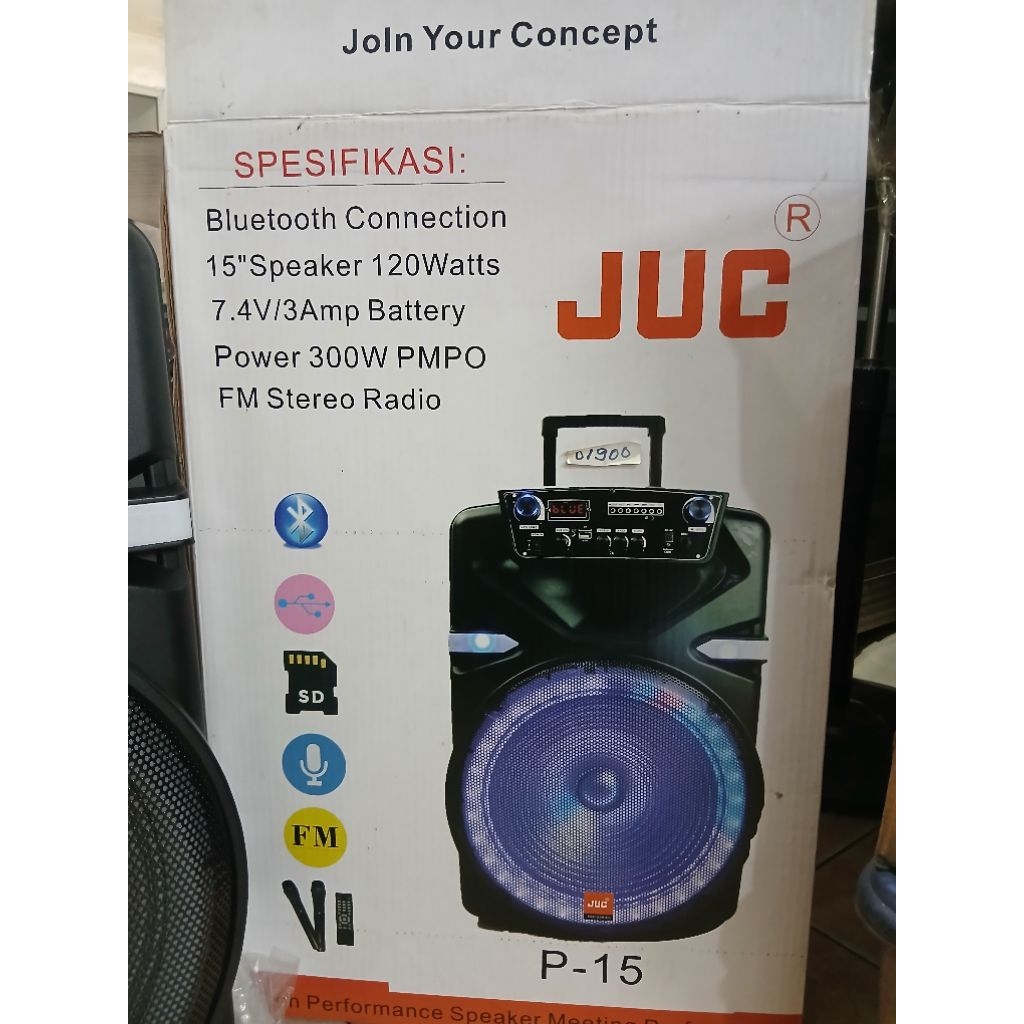speaker JUC 15 inch baru