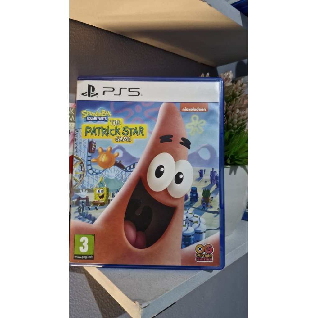 Kaset PS5 SPONGEBOB SQUAREPANTS THE PATRICK STAR GAME