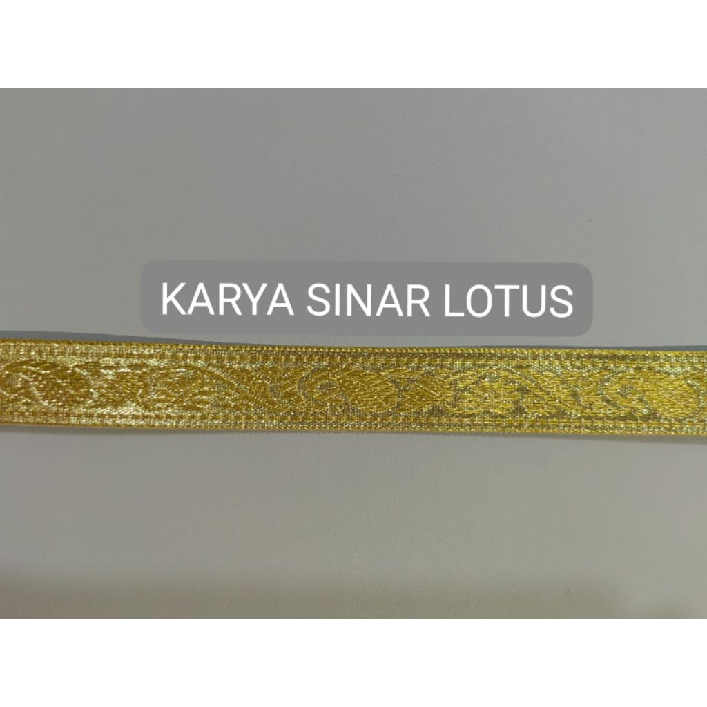 Pita Gamis warna Emas