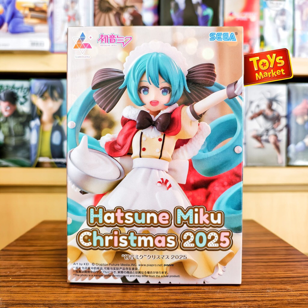 SEGA Luminasta Figure Hatsune Miku Christmas 2025