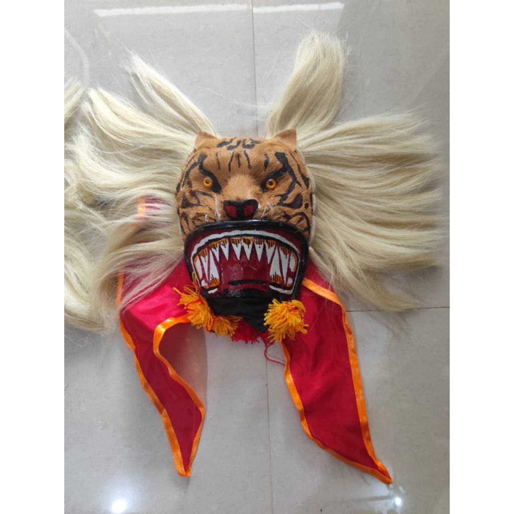KEPALA REOG, KUCINGAN, BARONGAN, KUCINGAN REOG, BARONGAN REOG, KUCINGAN REOG MINI, KEPALA REOG MINI,