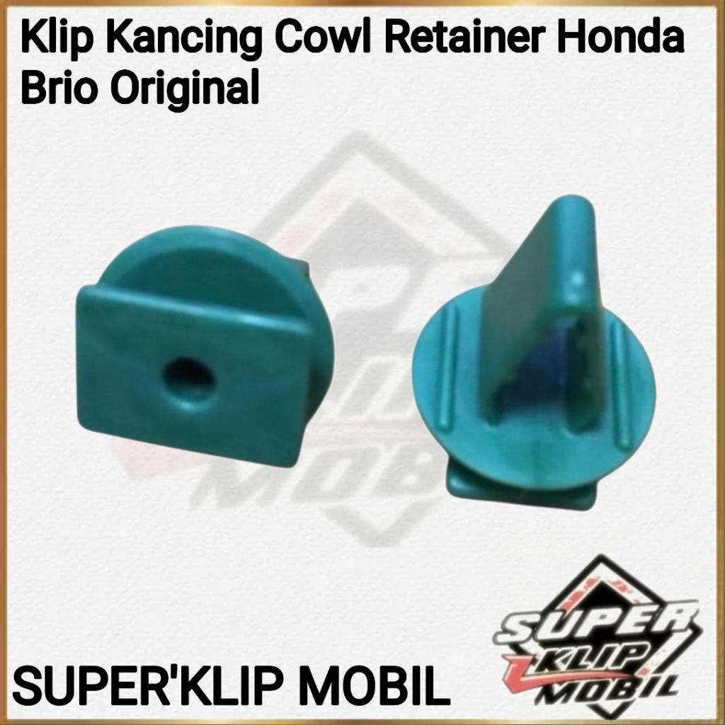 Klip Kancing Cowl Retainer Honda Brio Original