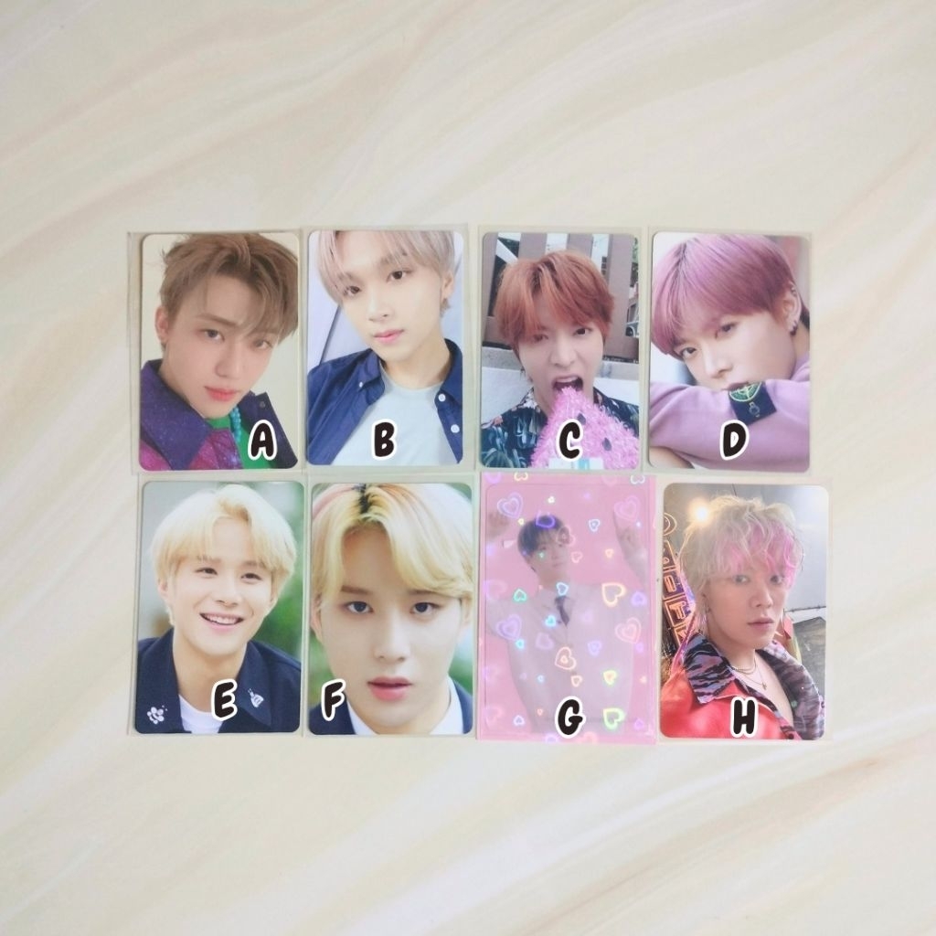 NCT Official Photocard nct dream 127 u wish pc off mark haechan jeno jaemin renjun chenle jisung nct