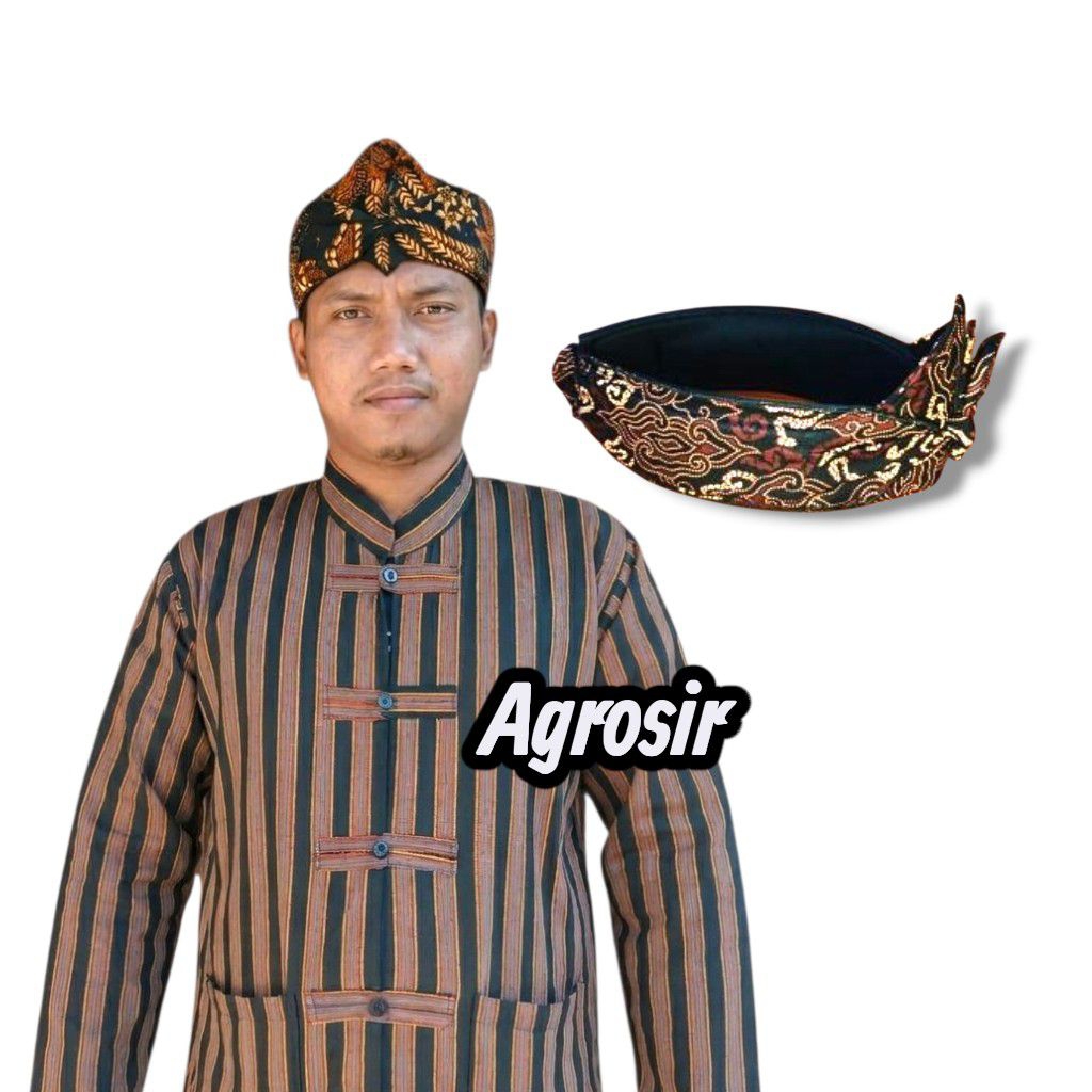 Koko Lurik Sanghai,Koko Lurik Jawa,Koko Mandarin Bonuss iket batik Sunda