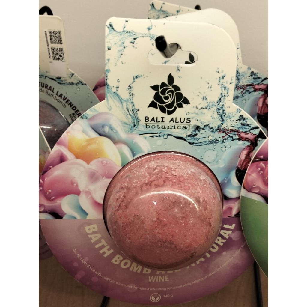 Bali Alus Bath bomb wine 140gr/pcs