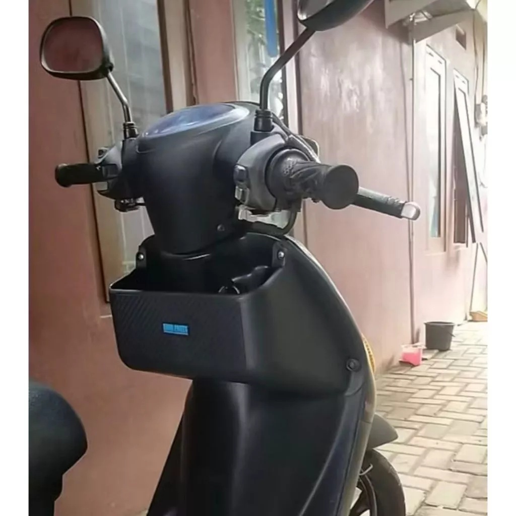 Keranjang mio box dasbor kantong keranjang tengah mio sporty hitam tebal