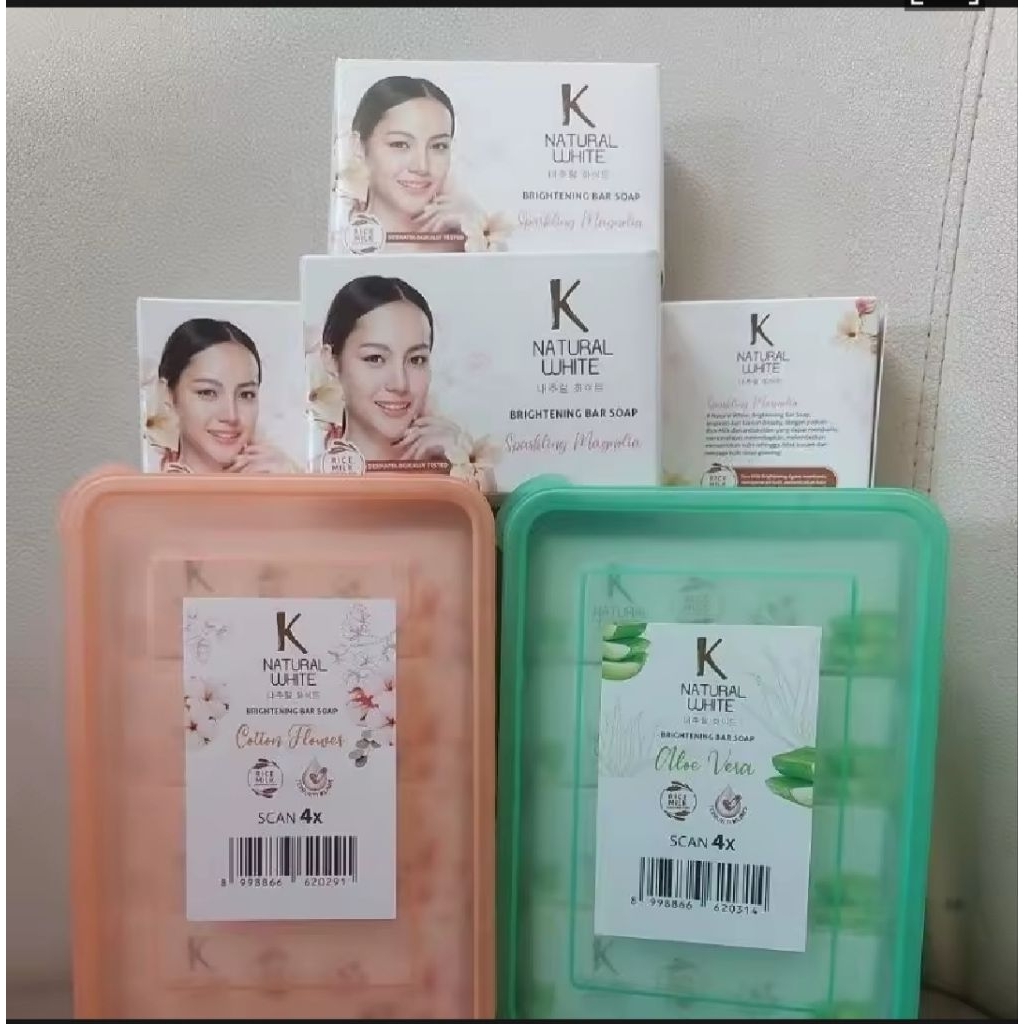 sabun mandi k natural white