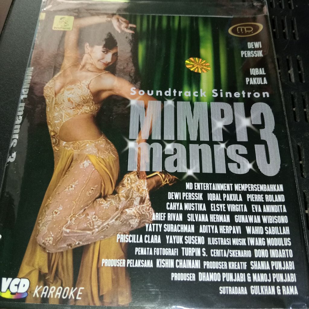 kaset vcd album mimpi manis vol 3 vcd karaoke dewi persik