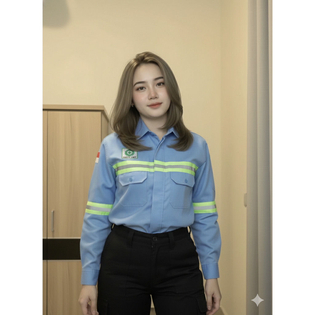 Kemeja Tactical Pria Lengan Panjang M-TAC Baju PDL Tactical Outdoor Hem Pria Seragam Kantor Reskrim 