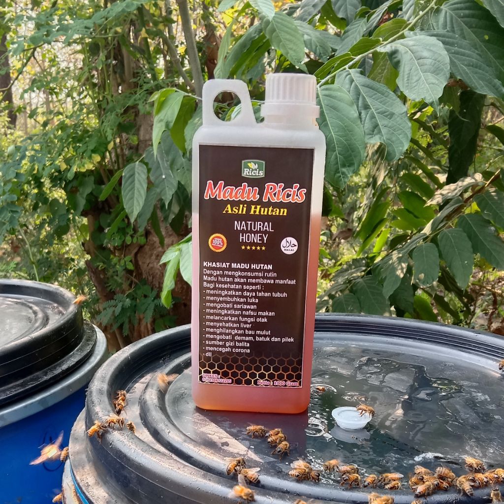 PROMO 1 Kg Madu murni Multiflora Madu Randu Madu Kaliandra Madu Hutan Madu Asli Hutan Madu hitam pah