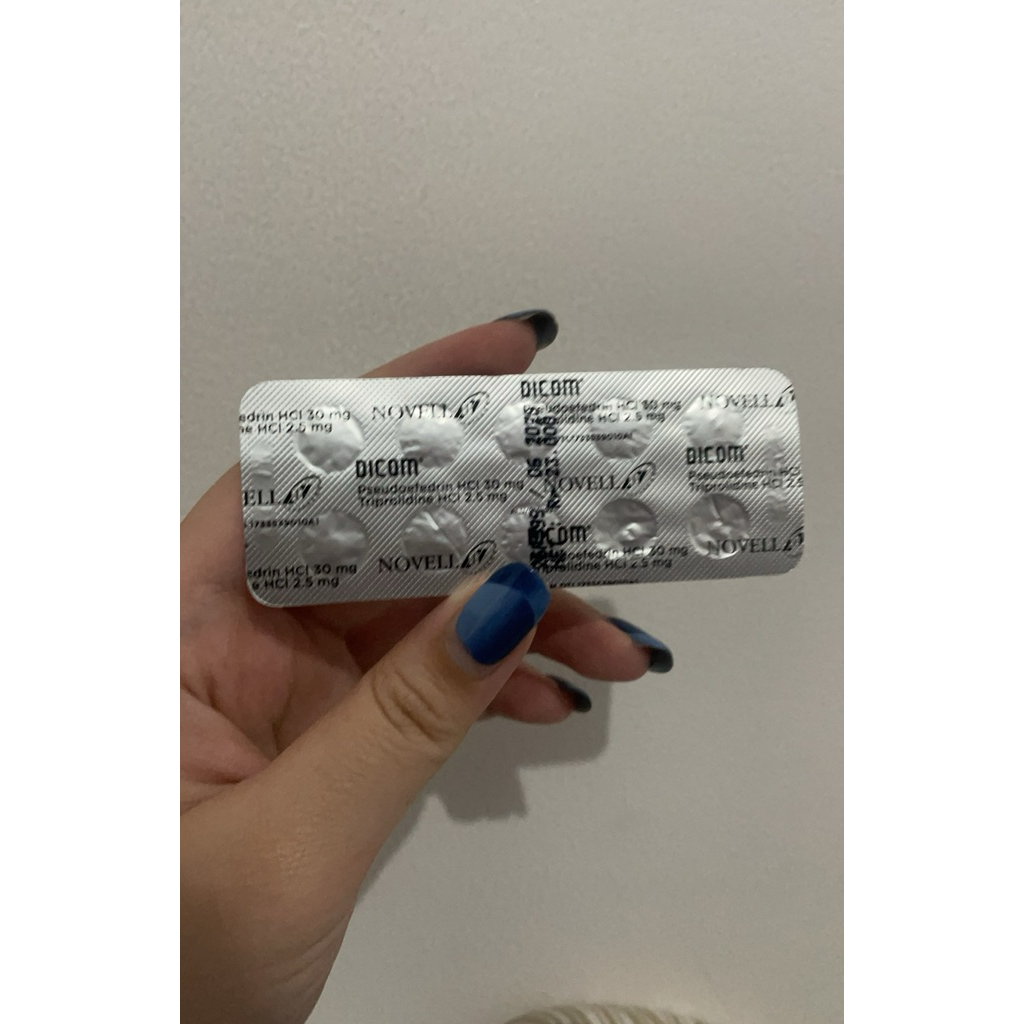 Dicom Tablet - Meringankan Bersin dan Hidung Tersumbat