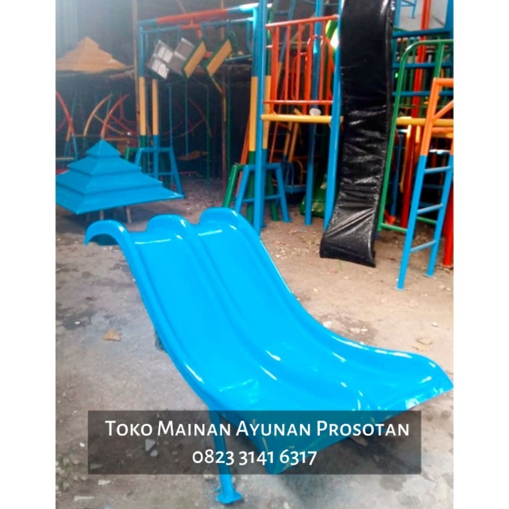 Perosotan - Prosotan - Perosotan Besi Outdoor - Prosotan Besi Outdoor - Perosotan Anak Tk Paud - Pro