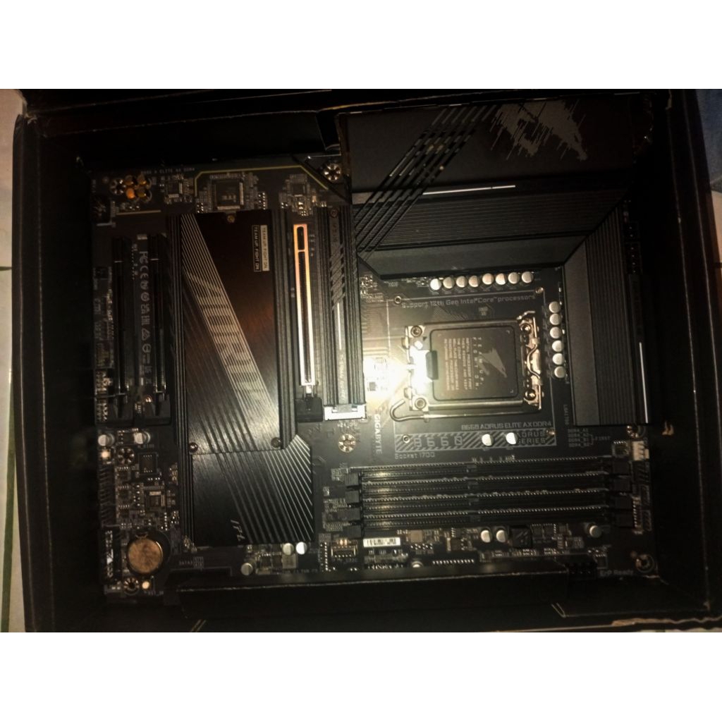 MOBO B660 AORUS ELITE AX DDR4 FULLSET