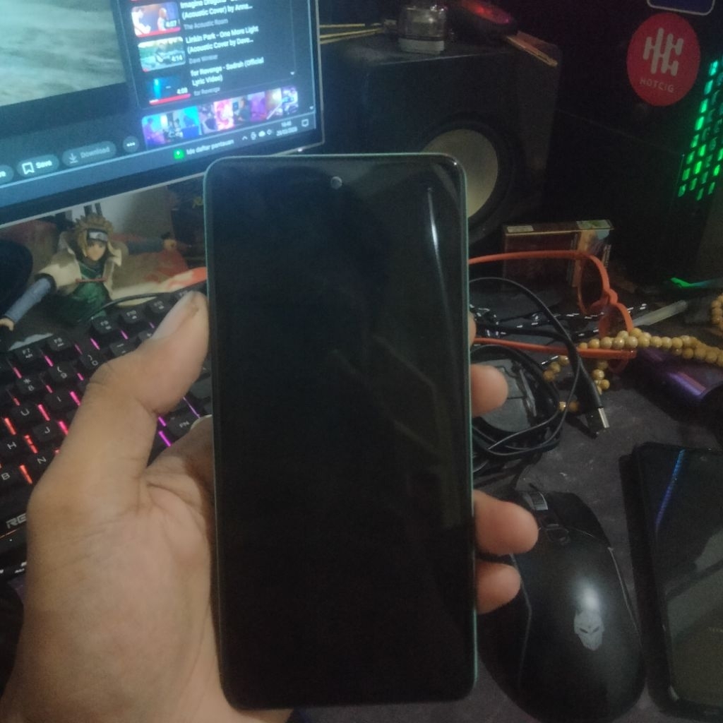 lcd ori copotan samsung a52s 5g normal tested