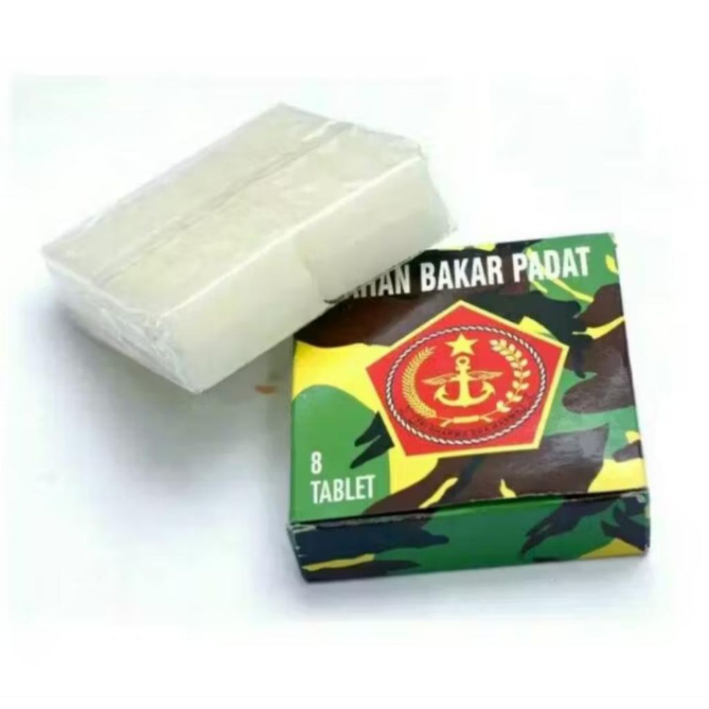 Bahan Bakar Padat Parafin Jatah TNI