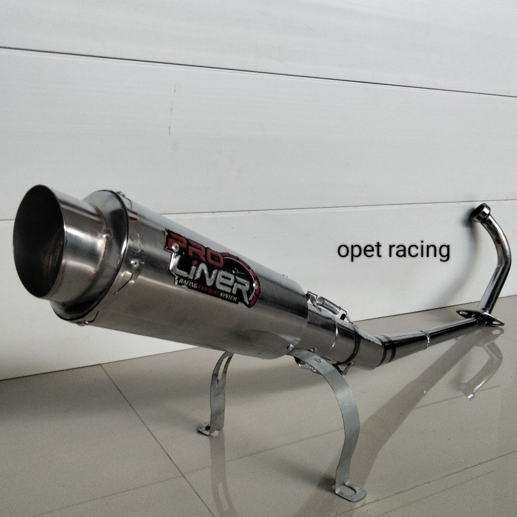 Kenalpot racing PROLINER satria Fu karbu satria Fu injeksi Jupiter MX old Jupiter MX new/135